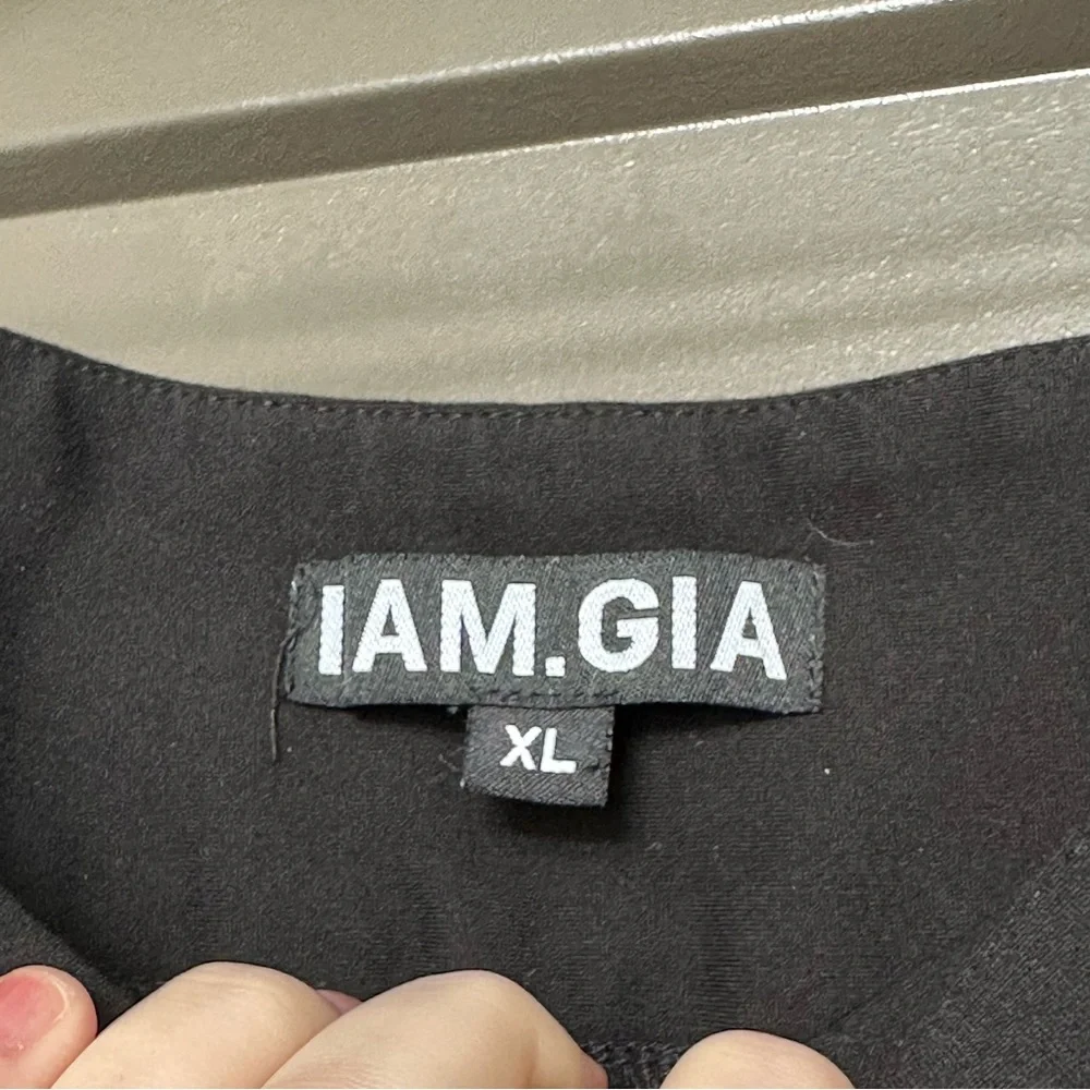 I.AM.GIA | chain and buckle detail trousers - Picture 7 of 8
